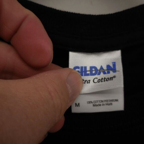 Def Leppard Hystria 1988 Tour Reprint Shirt from 2010 Gildan Tag Mens Medium EUC - Picture 7 of 7